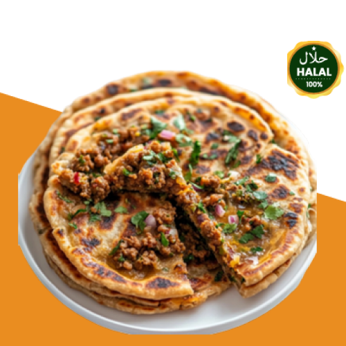 Chicken Kheema Paratha